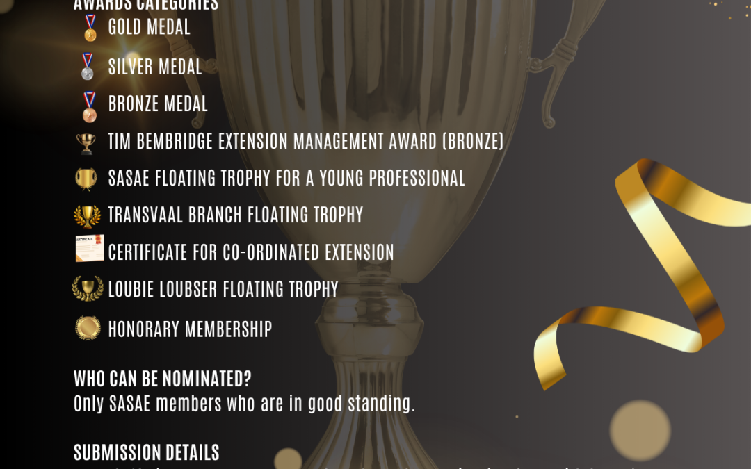 SASAE Awards NOMINATIONS 2025/2026